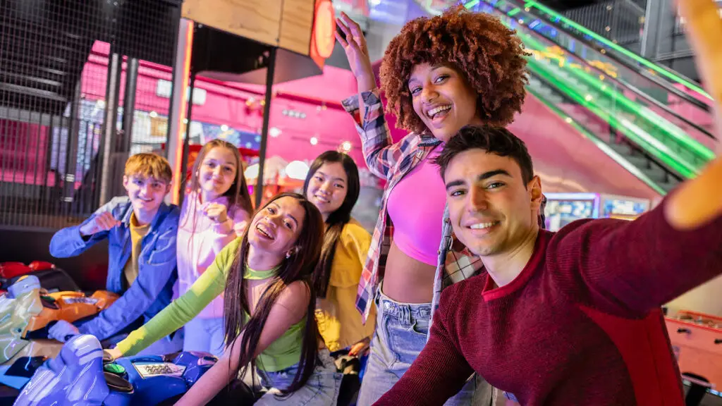 Teenagers Hanging Out