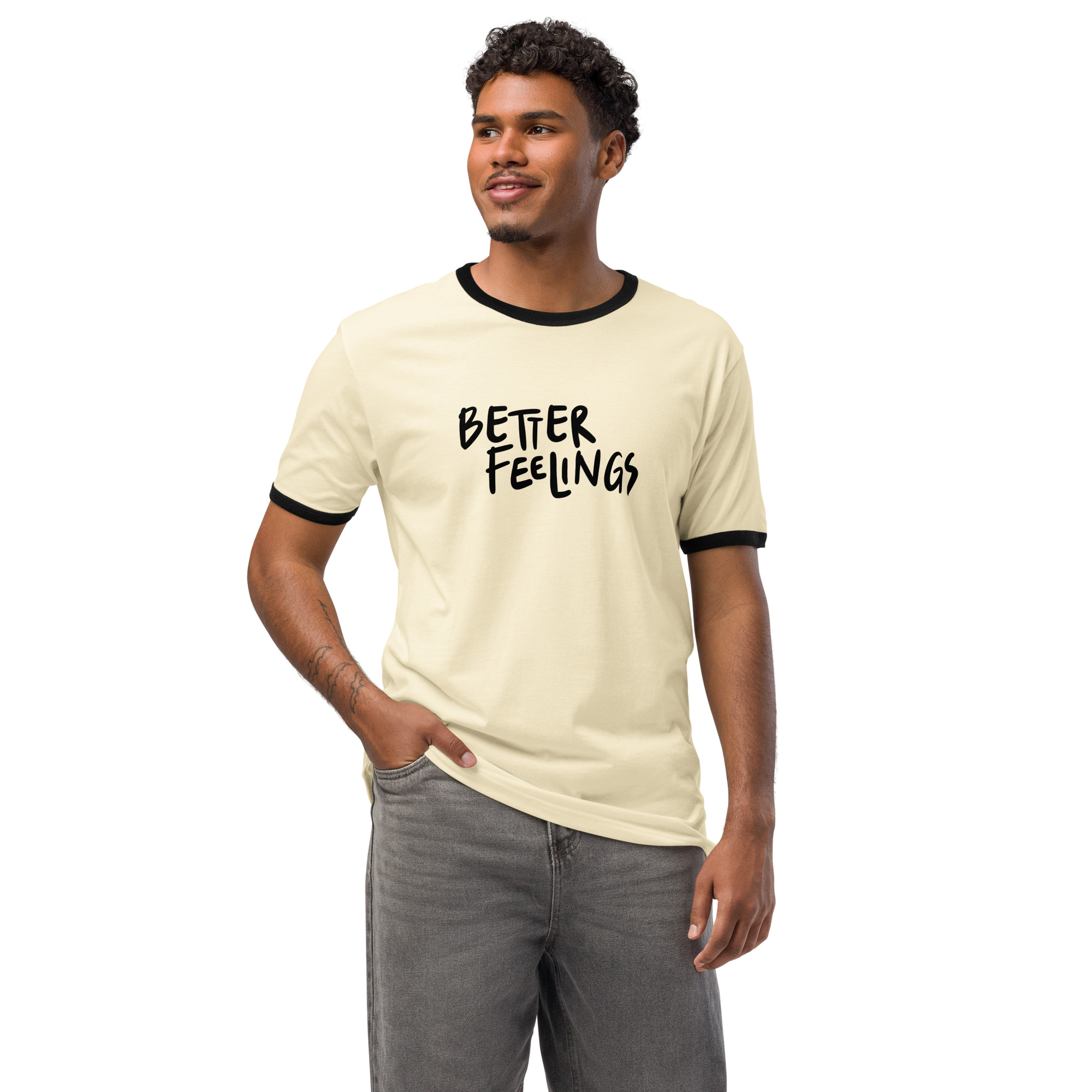 The BFF Unisex Ringer Tee - Image 2